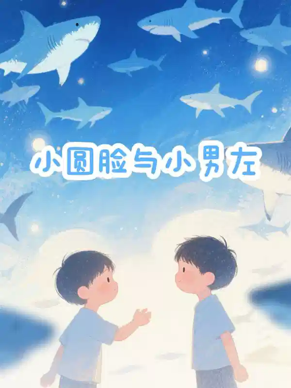 小圆脸与小男左